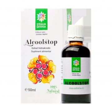 Tinctura Alcoolstop, 50 ml, Steaua Divină