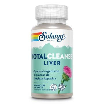 Total Cleanse Liver Solaray, 60 capsule, Secom