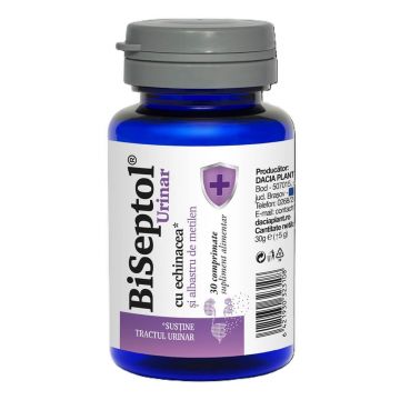 Biseptol Urinar, 30 comprimate, Dacia Plant