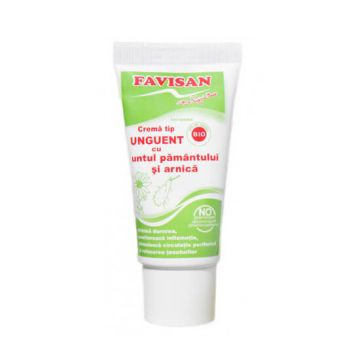 Unguent cu untul pamantului si arnica, 30 ml, Favisan