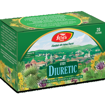 Ceai Diuretic, 20 plicuri, Fares