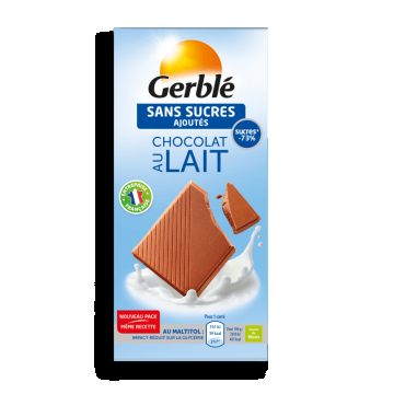 Ciocolata cu lapte Glucoregul, 80 g, Gerble