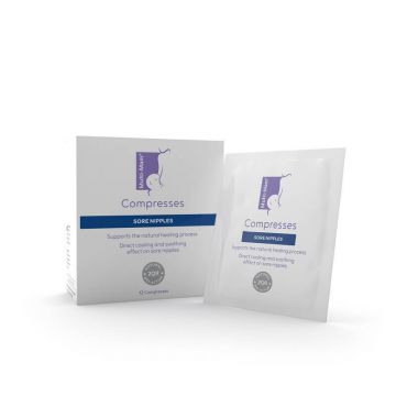 Comprese impregnate Multi-Mam cu gel bio-activ pentru ragade, 12 bucăți, Bioclin