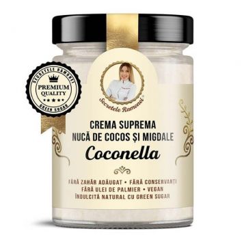 Crema cu nuca de cocos, Coconella, Secretele Ramonei, 350g, Remedia