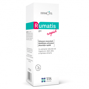 Gel Rumatis rapid Dermotis, 50 ml, Tis Farmaceut