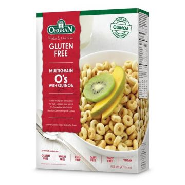 Multicereale cu quinoa pentru micul dejun, 300 g, Orgran