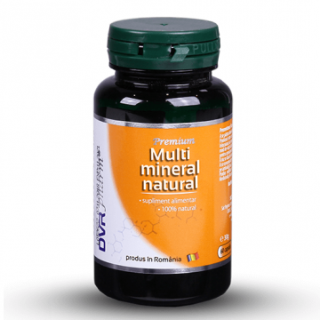 Multumineral natural, 60 cpasule, Dvr Pharm