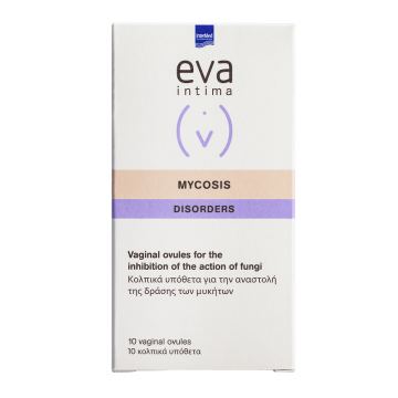 Ovule vaginale pentru ameliorarea vaginitei fungice Eva Intima Mycosis, 10 bucati, Intermed
