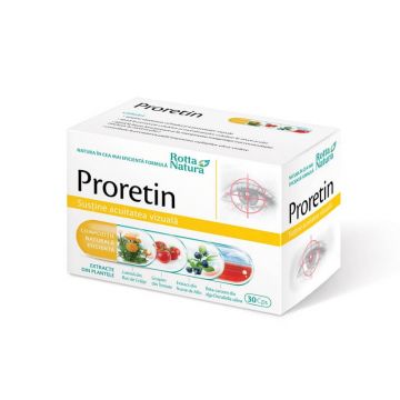 Proretin pentru acuitatea vizuală, 30 capsule, Rotta Natura