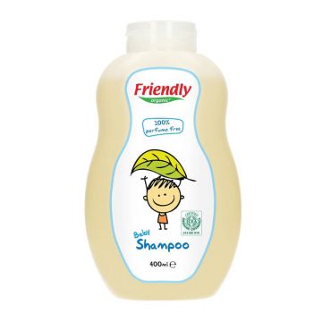 Sampon fara parfum pentru bebe, 400 ml, Friendly Organic