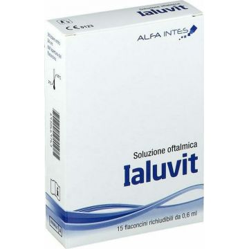 Soluție oftalmică Ialuvit, 15 x 0,6 ml, Alfa Intes 
