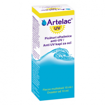 Solutie oftalmica pentru protectie Artelac UV, 10 ml, Bausch + Lomb