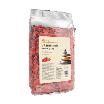 Vitamin Mix Merisor și Goji, 1000 g, Alevia
