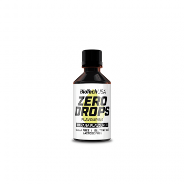 Zero Drops Banana, 50 ml, BioTechUSA