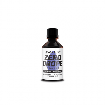 Zero Drops Blueberry, 50 ml, BioTechUSA