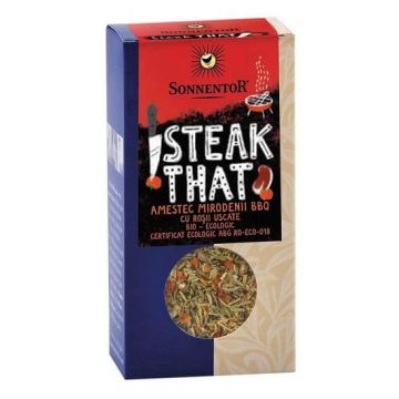 Amestec de mrodenii pentru gratar Steak That, 50 g, Sonnentor