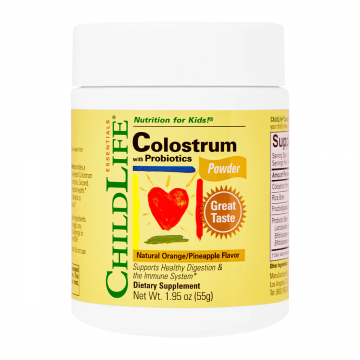 Colostrum cu probiotice Childlife Essentials, 55 g, Secom