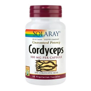 Cordyceps Solaray, 60 capsule, Secom
