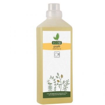 Detergent concentrat Eco pentru vase cu ulei de portocale Ecosi, 1000 ml, Pierpaoli