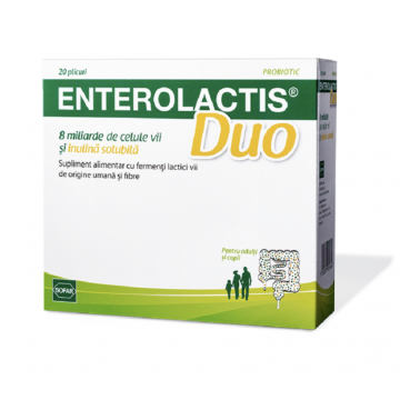 Enterolactis Duo, 20 pliculețe, Sofar
