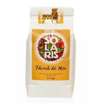 Faina integrala de mei, 1 kg, Solaris