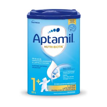 Formulă de lapte praf Aptamil Nutri-Biotik, +1 an, 800 g, Nutricia