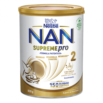 Formulă de lapte praf Nan 2 Supreme Pro, 800 gr, Nestlé