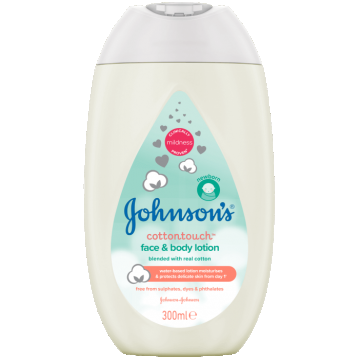 Lotiune pentru fata si corp Cottontouch, 300 ml, Johnson Baby