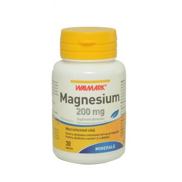 Magneziu, 200mg, 30 tablete, Walmark