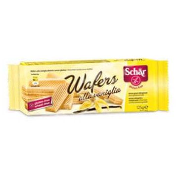 Napolitane cu vanilie fara gluten Wafers Alla Vaniglia, 125 g, Dr. Schar