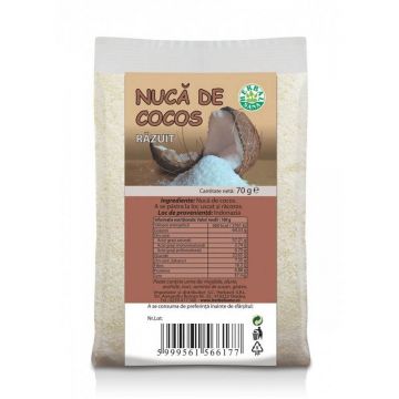 Nuca de cocos razuita, 70 g, Herbal Sana