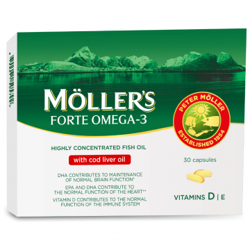 Omega-3 Forte, 30 capsule, Möller's