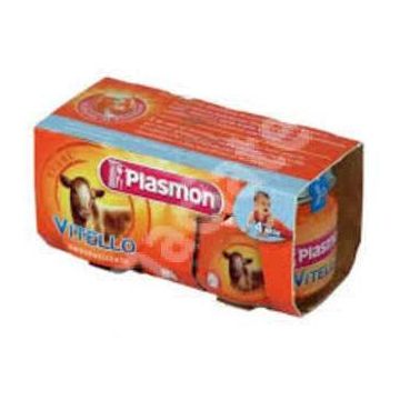 Piure omogenizat din care de vitel, +4 luni, 2x 80 g, Plasmon