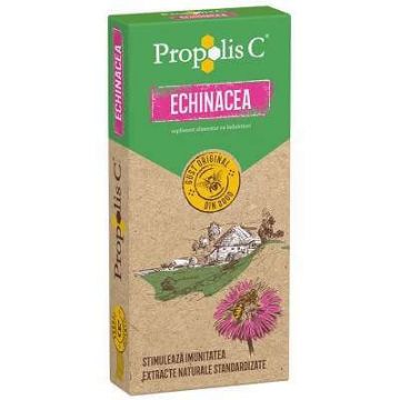 Propolis C Echinacea, 30 capsule, Fiterman Pharma