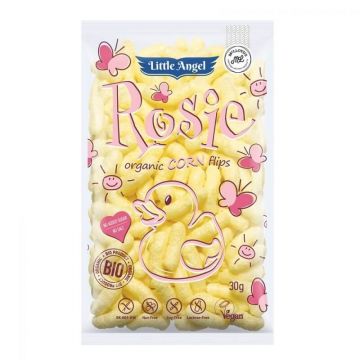 Pufuleti Eco din porumb Rosie, 30 gr, Little Angel