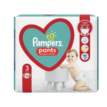 Scutece Pants Active Baby Nr. 3, 6-11 kg, 29 bucati, Pampers