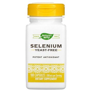 Selenium 200 mcg Nature's Way, 60 capsule, Secom
