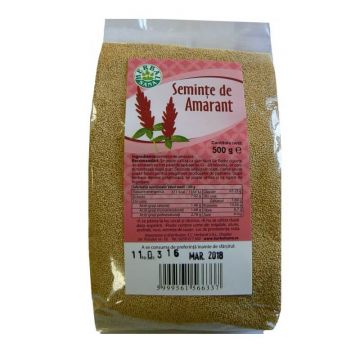 Seminte de amarant, 500 g, Herbal Sana
