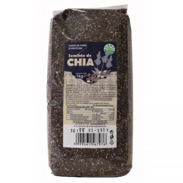 Seminte de Chia, 1 kg, Herbal Sana