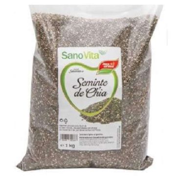 Seminte de chia, 1 Kg, Sanovita