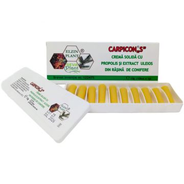 Supozitoare Carpicon S, 10 bucǎți x 1,5 g, Elzin Plant 
