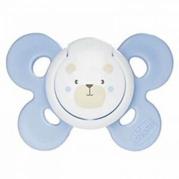 Suzetă silicon physio comfort forma anatomică, blue 0-6 luni, 74911-7, Chicco