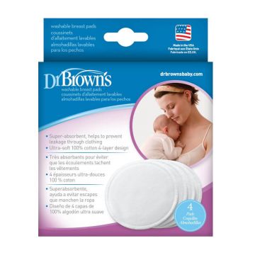 Tampoane pentru san, 4 buc, Dr. Brown