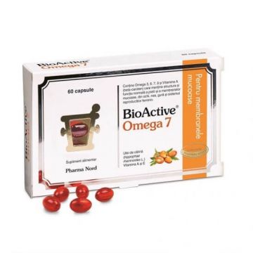 BIoActive Omega 7, 60 capsule, Pharma Nord