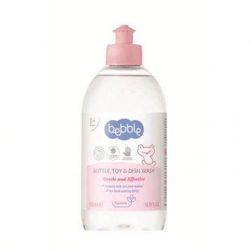 Detergent pentru biberoane, jucarii si vase, 500ml, Bebble
