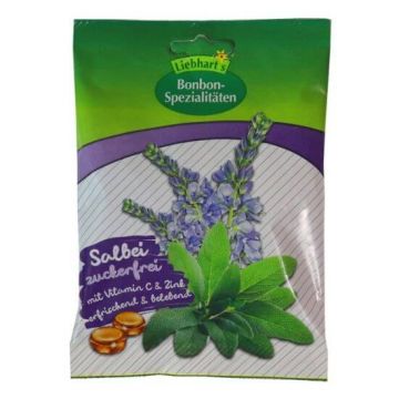 Dropsuri BIO cu extract de salvie, 50g, Liebhart