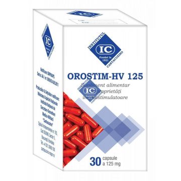 OROSTIM-HV 125, 30 capsule, Institutul Cantacuzino