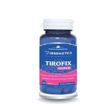 Tirofix Hyper, 60 capsule, Herbagetica