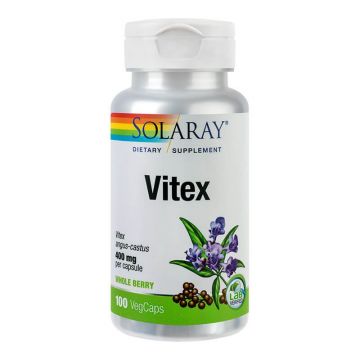 Vitex Solaray, 400 mg, 100 capsule, Secom