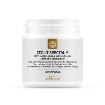 Zeolit Spectrum, 100 capsule, Novo Biomedics